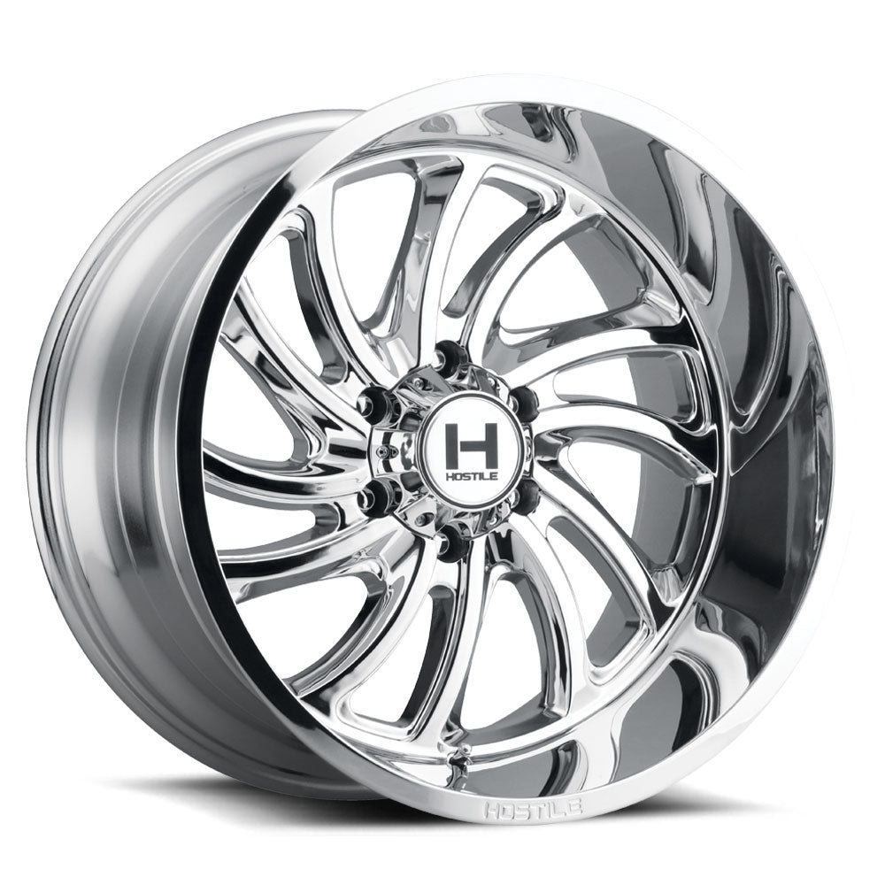 Hostile Wheels H118 Demon Chrome