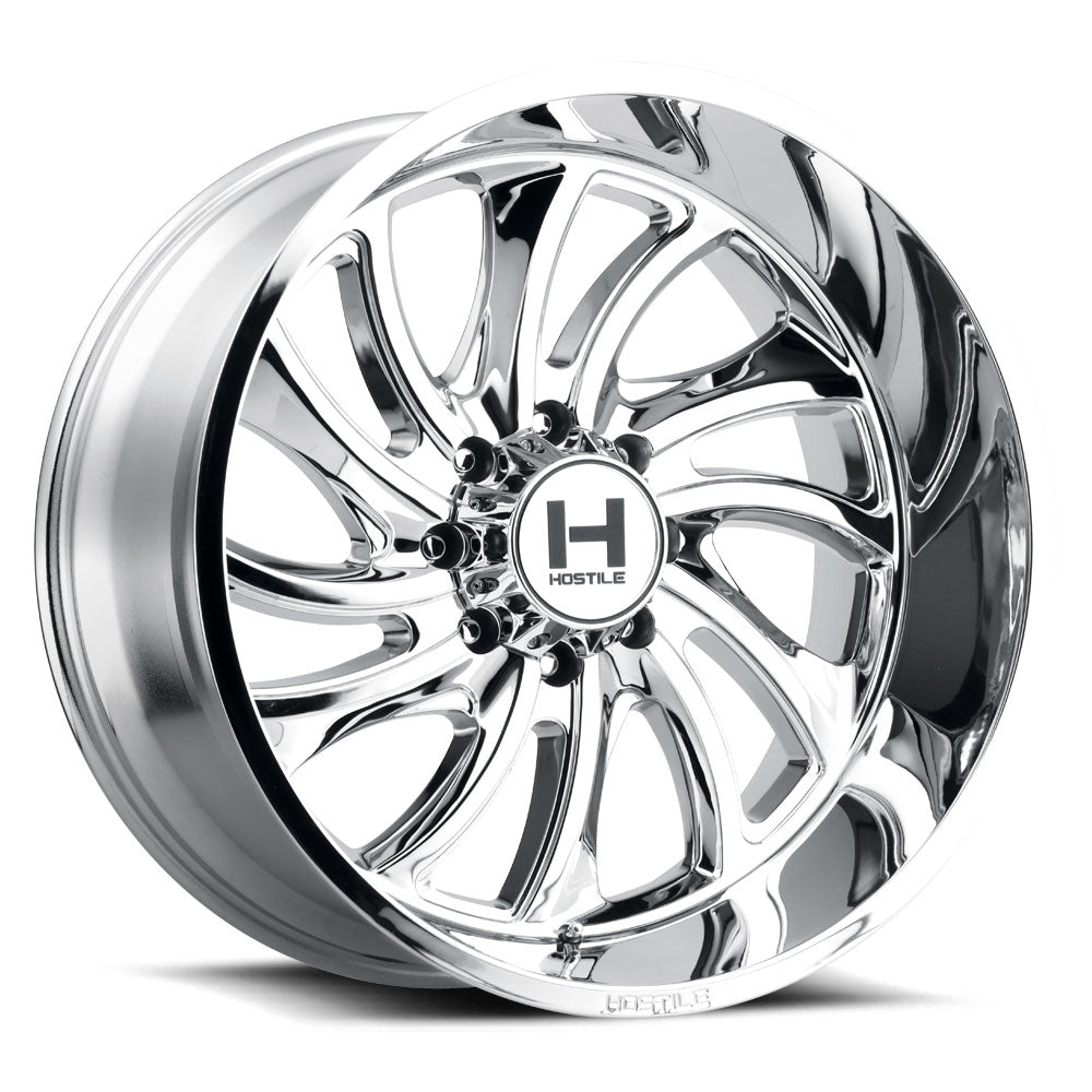 Hostile Wheels H118 Demon Chrome - Wheels Outlet