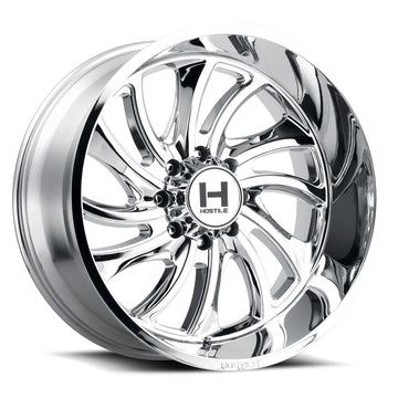 Hostile Wheels H118 Demon Chrome - Wheels Outlet