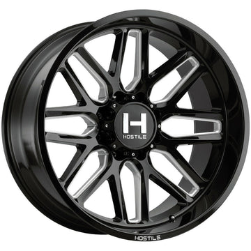 Hostile Wheels H120 Vulcan Black Milled