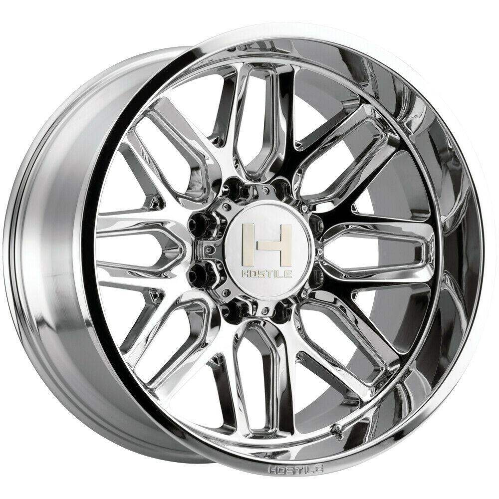Hostile Wheels H120 Vulcan Chrome