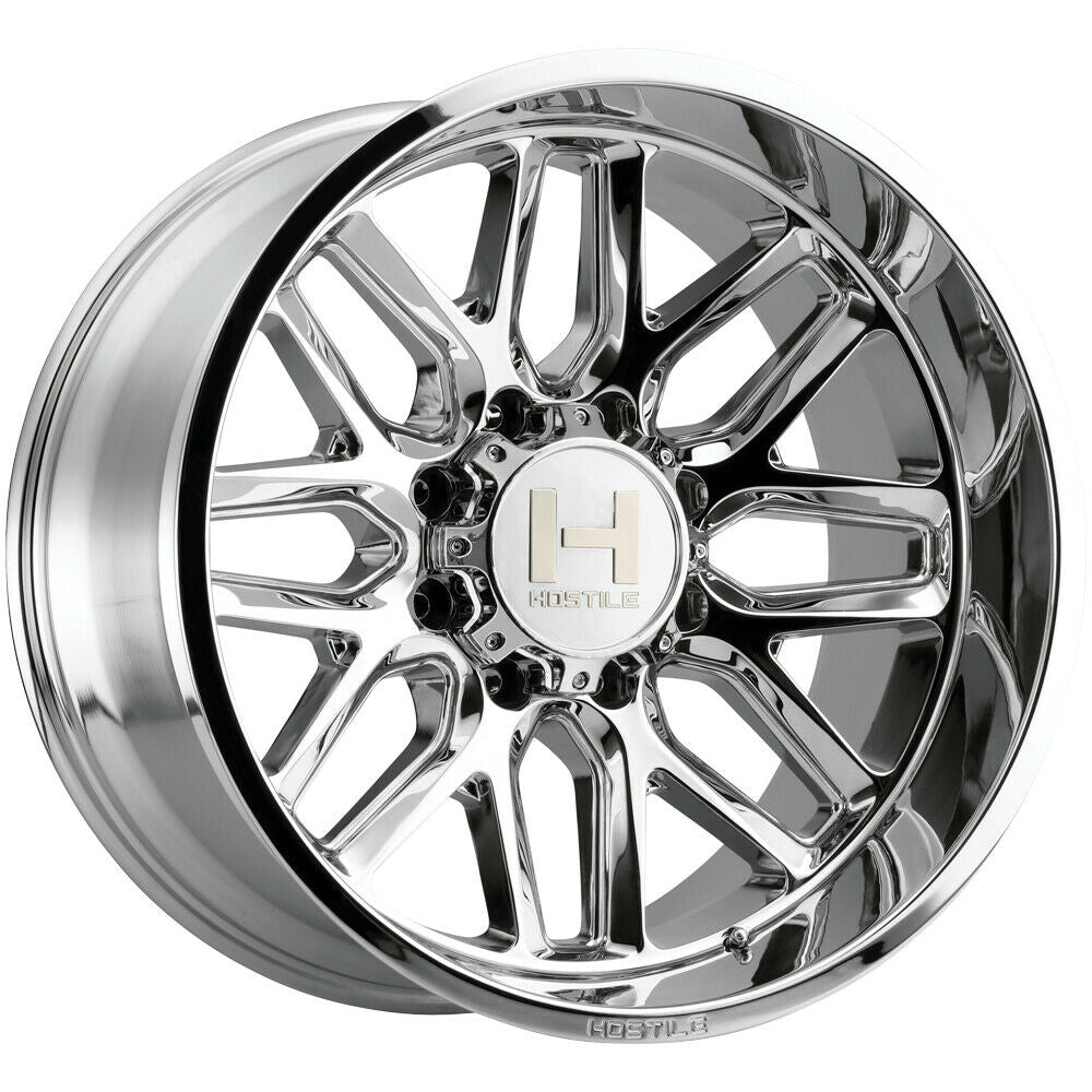 Hostile Wheels H120 Vulcan Chrome