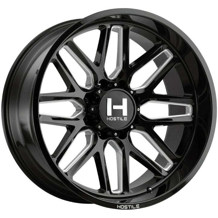 Hostile Wheels H120 Vulcan Black Milled