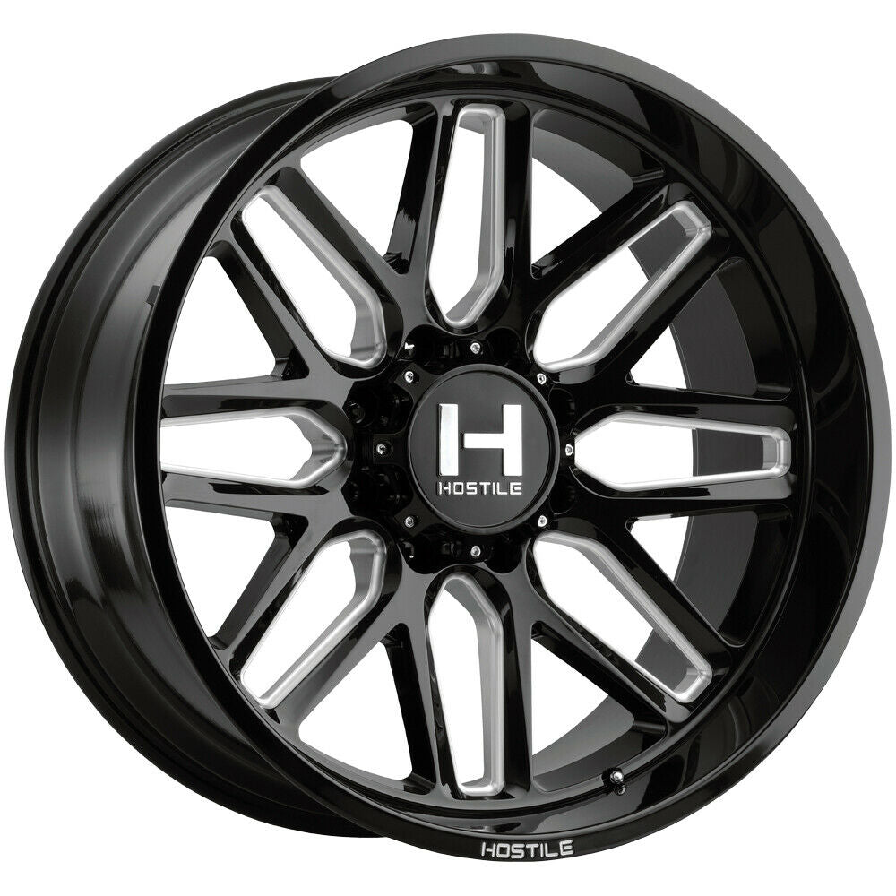 Hostile Wheels H120 Vulcan Black Milled