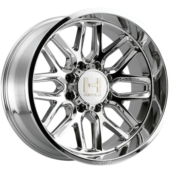 Hostile Wheels H120 Vulcan Chrome