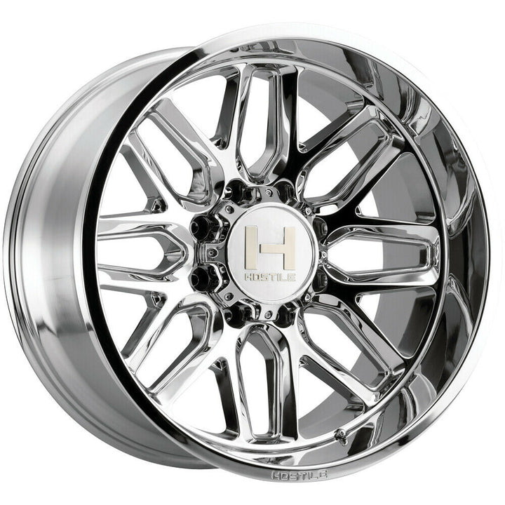 Hostile Wheels H120 Vulcan Chrome