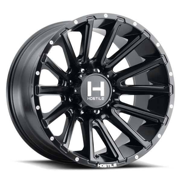 Hostile Wheels H123 Typhoon Full Black