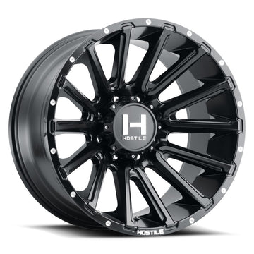 Hostile Wheels H123 Typhoon Full Black
