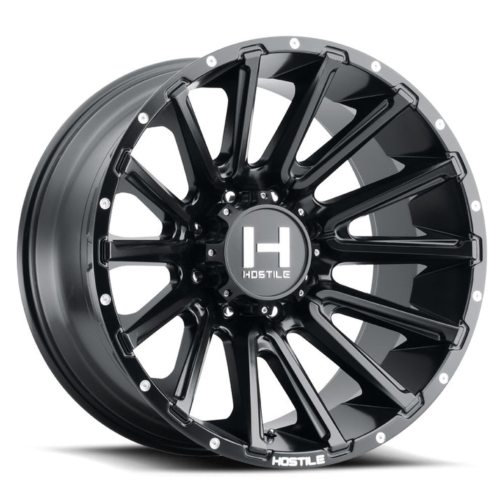 Hostile Wheels H123 Typhoon Full Black