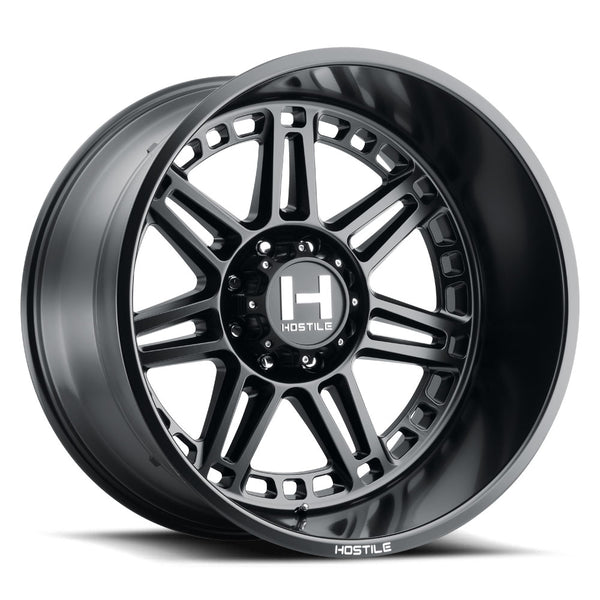Hostile Wheels H124 Lunatic Full Black