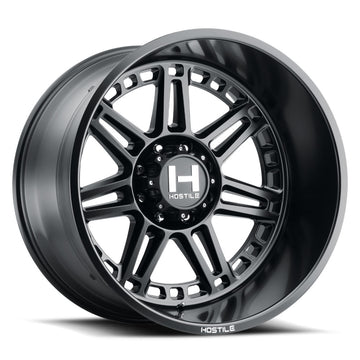 Hostile Wheels H124 Lunatic Full Black