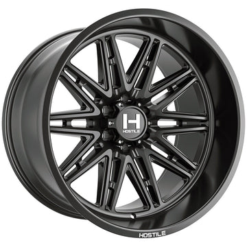 Hostile Wheels H126 Maniac Full Black
