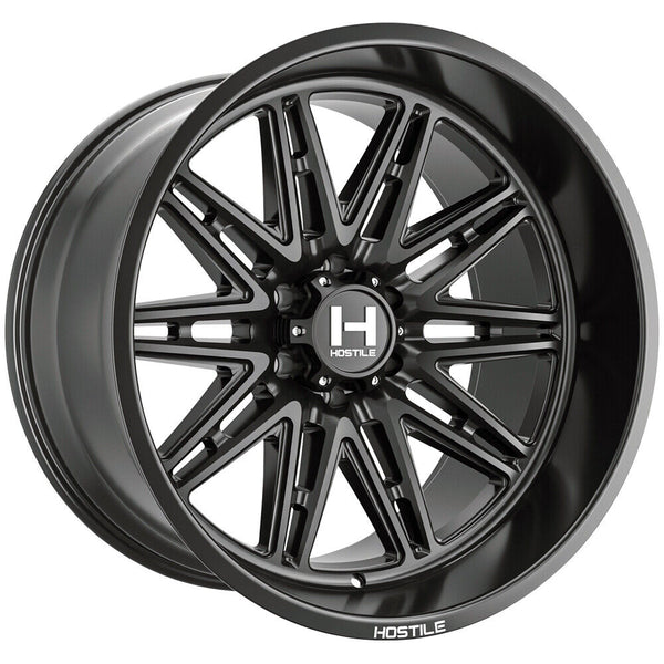 Hostile Wheels H126 Maniac Full Black