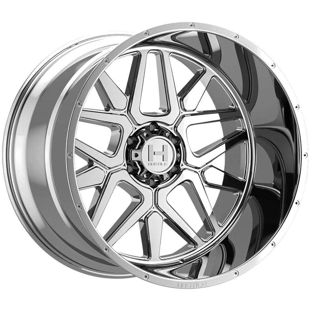 Hostile Wheels H128 Diablo Chrome