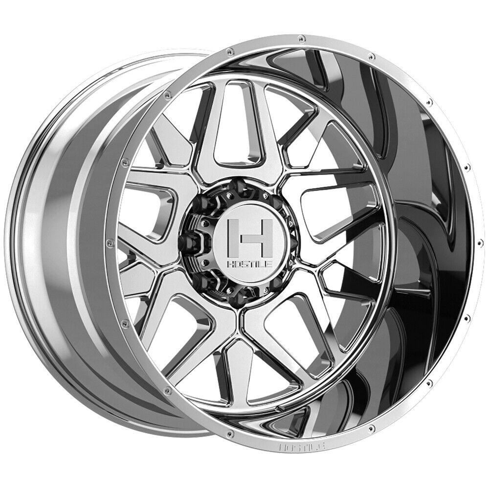 Hostile Wheels H128 Diablo Chrome