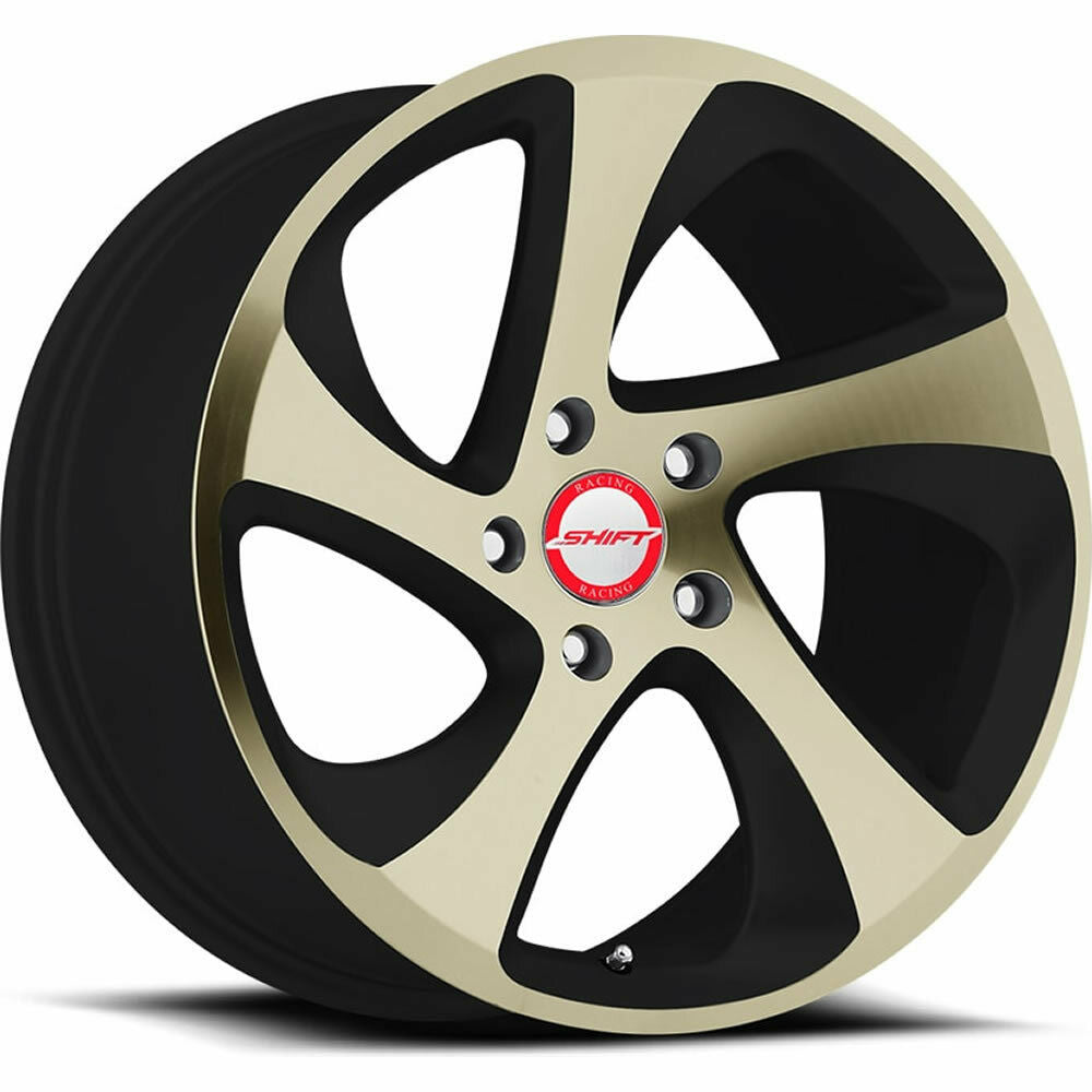 Shift Wheels H22 Strut Black Machine Bronze