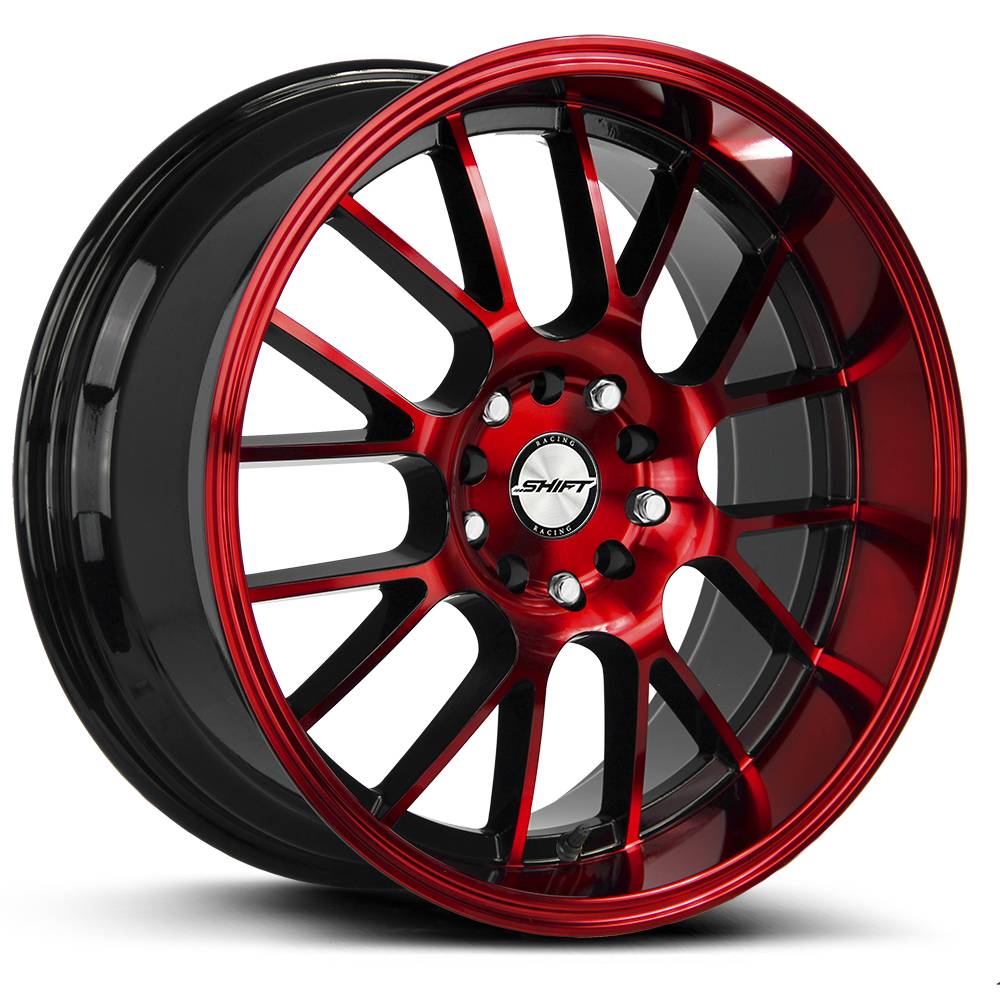 Shift Wheels H28 Crank Black Machine Red