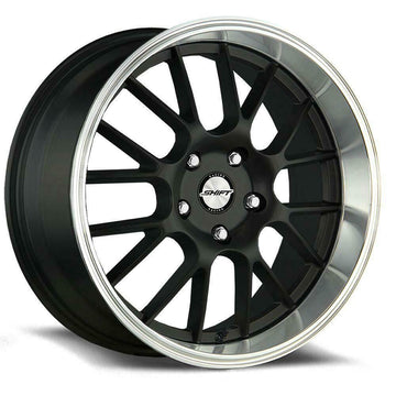 Shift Wheels H28 Crank Black Polished Lip