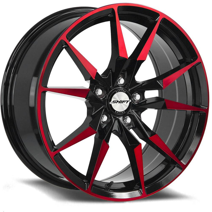 Shift Wheels H29 Blade Black Machine Red