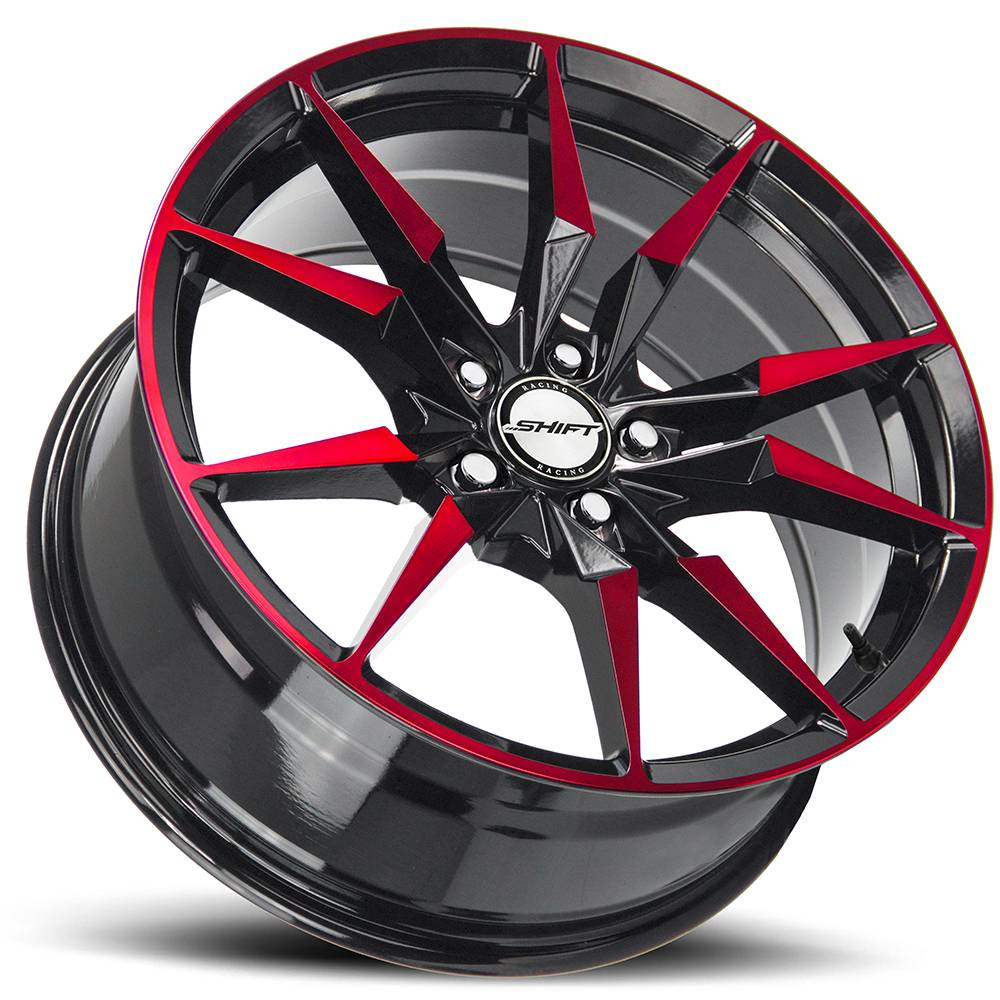 Shift Wheels H29 Blade Black Machine Red