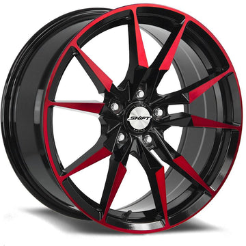 Shift Wheels H29 Blade Black Machine Red