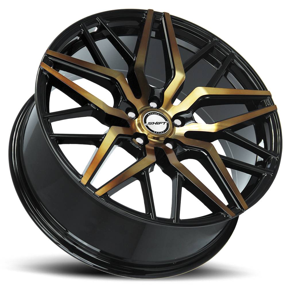 Shift Wheels H33 Spring Black Machine Bronze