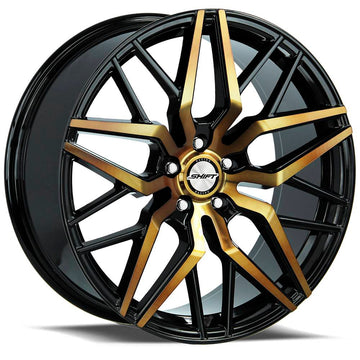 Shift Wheels H33 Spring Black Machine Bronze