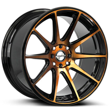 Shift Wheels H34 Gear Black Machine Bronze