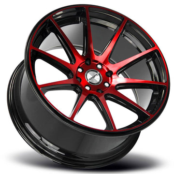 Shift Wheels H34 Gear Black Machine Red