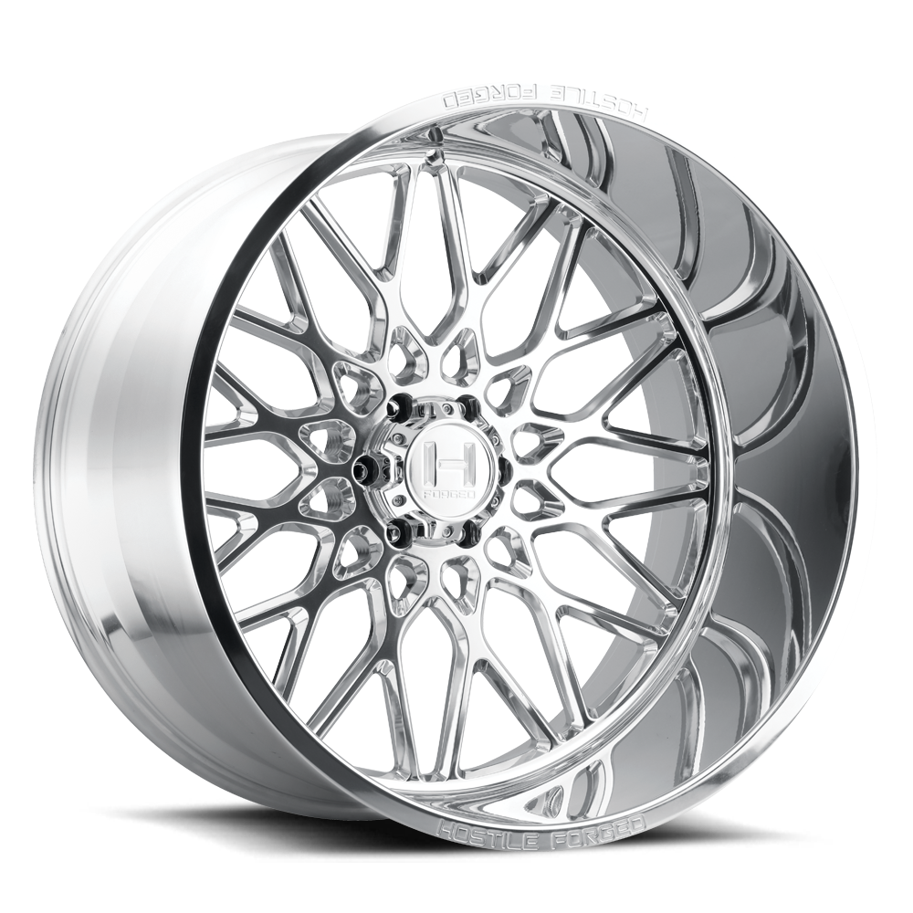 Hostile Forged Wheels HF08 Savage Polished - Wheels Outlet