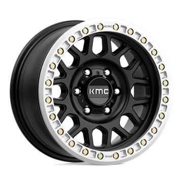 KMC Wheels KM234 Grenade Desert Beadlock Satin Black