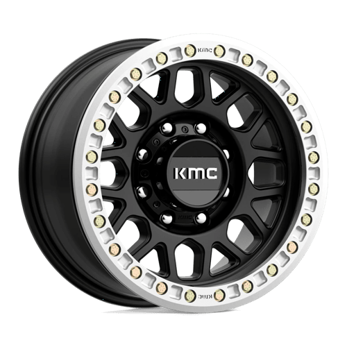 KMC Wheels KM234 Grenade Desert Beadlock Satin Black