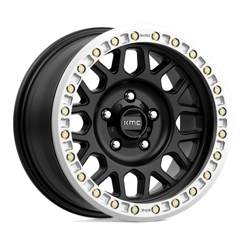 KMC Wheels KM234 Grenade Desert Beadlock Satin Black