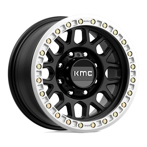 KMC Wheels KM234 Grenade Desert Beadlock Satin Black