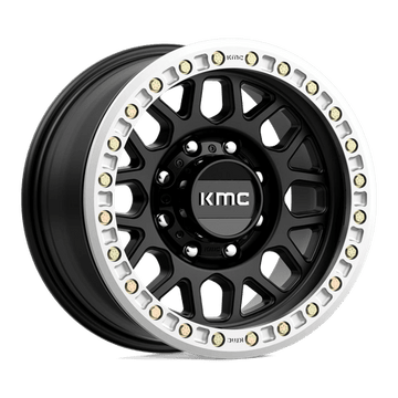 KMC Wheels KM234 Grenade Desert Beadlock Satin Black