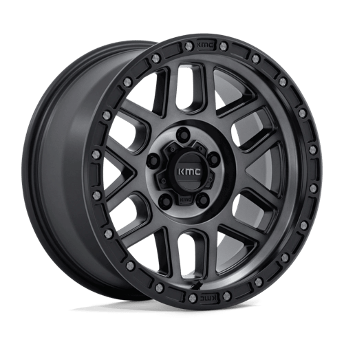 KMC Wheels KM544 Mesa Satin Black with Gray Tint