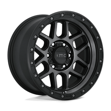 KMC Wheels KM544 Mesa Satin Black with Gray Tint