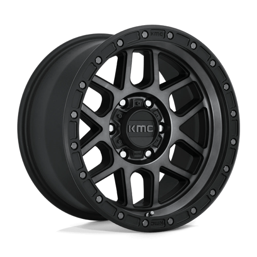 KMC Wheels KM544 Mesa Satin Black with Gray Tint