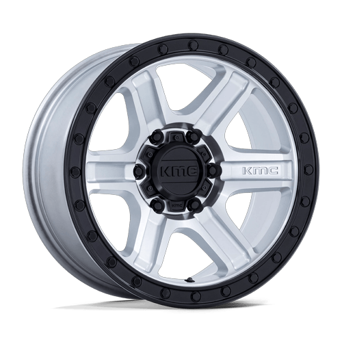 KMC Wheels KM551 Outrun Machined with Gloss Black Lip