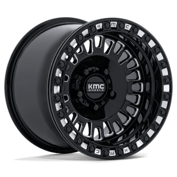 KMC Wheels KS242 Aztec Utv Beadlock Gloss Black Milled