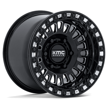 KMC Wheels KS242 Aztec Utv Beadlock Gloss Black Milled
