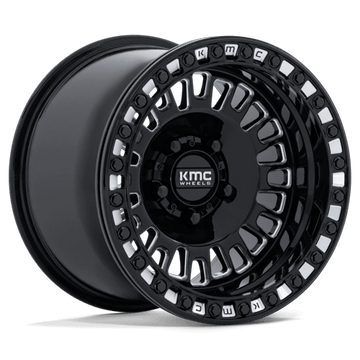 KMC Wheels KS242 Aztec Utv Beadlock Gloss Black Milled