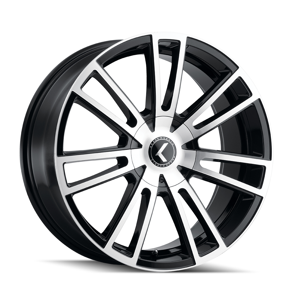 Kraze Wheels KR183 Spectra Gloss Black Machined