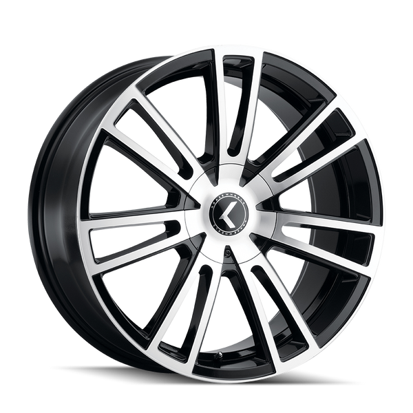 Kraze Wheels KR183 Spectra Gloss Black Machined