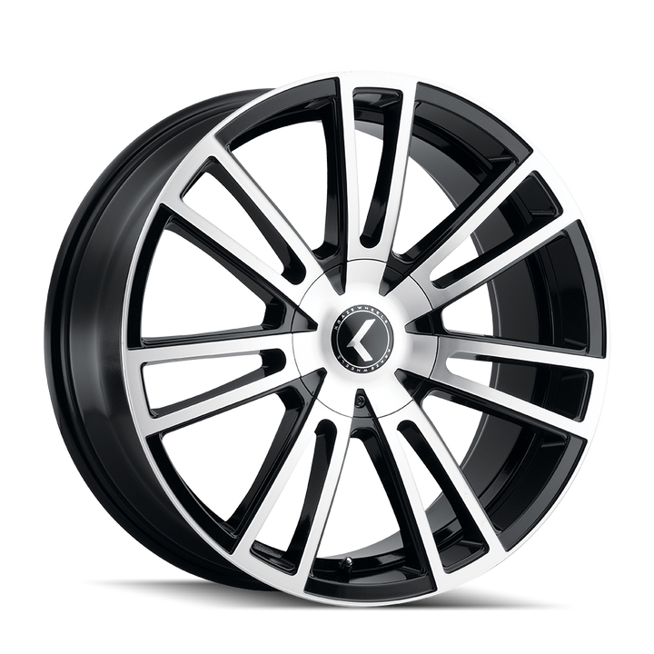 Kraze Wheels KR183 Spectra Gloss Black Machined