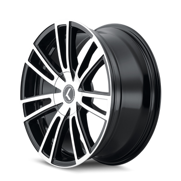 Kraze Wheels KR183 Spectra Gloss Black Machined