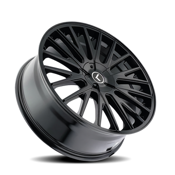 Kraze Wheels KR185 Double Down Gloss Black