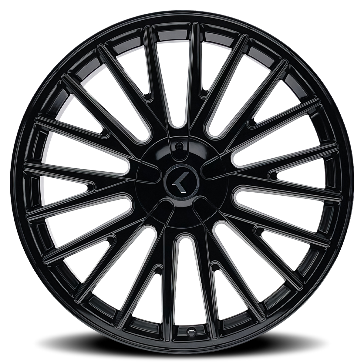 Kraze Wheels KR185 Double Down Gloss Black