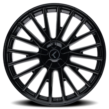 Kraze Wheels KR185 Double Down Gloss Black