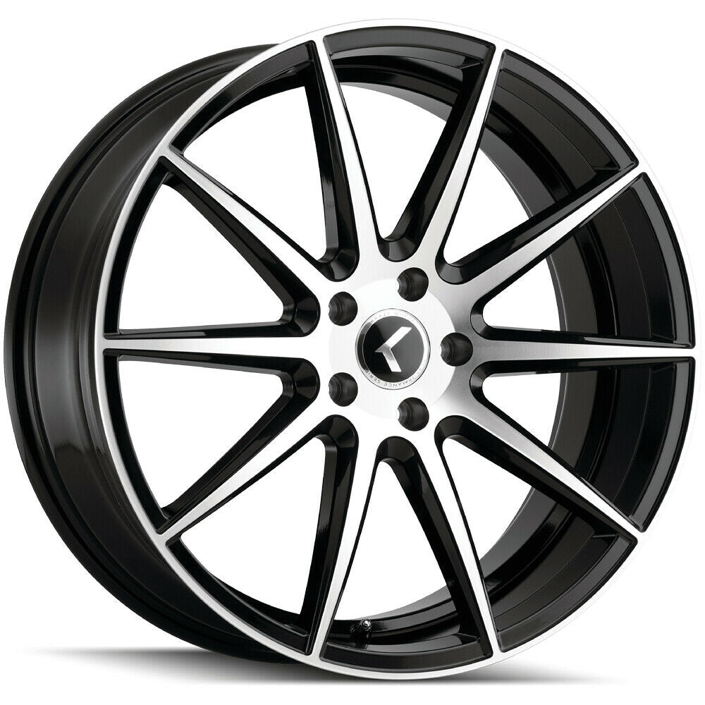 Kraze Wheels KR194 Cosmos Gloss Black Machined